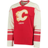 Calgary Flames CCM Applique Long Sleeve T-Shirt - Red