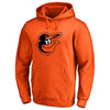 Baltimore Orioles Team Color Primary Logo Pullover Hoodie