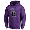 Colorado Rockies Secondary Color Primary Logo Pullover Hoodie