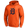Detroit Tigers Team Color Primary Logo Pullover Hoodie