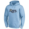 Tampa Bay Rays Secondary Color Primary Logo Pullover Hoodie