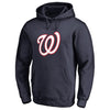 Washington Nationals Secondary Color Primary Logo Pullover Hoodie