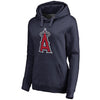 Los Angeles Angels Women's Team Color Primary Logo Pullover Hoodie