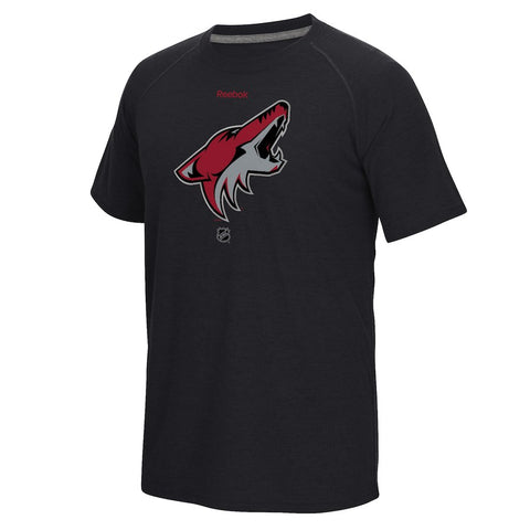 Arizona Coyotes Reebok Center Ice TNT Logo Reflect Supremium Speedwick T-Shirt - Black