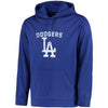 Los Angeles Dodgers Majestic Big & Tall Distressed Hoodie - Royal