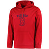 Boston Red Sox Majestic Big & Tall Distressed Hoodie - Red