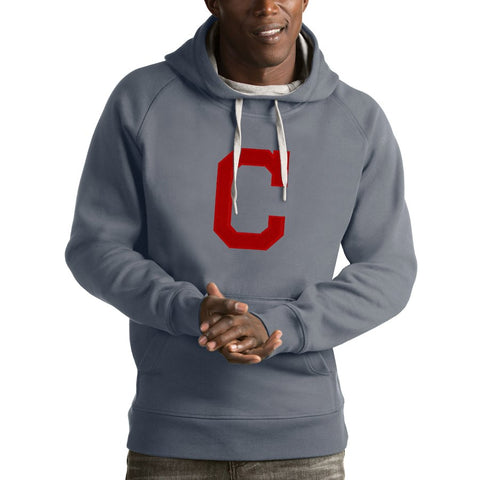 Cleveland Indians Antigua Victory Pullover Hoodie