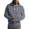 Colorado Rockies Antigua Victory Pullover Hoodie
