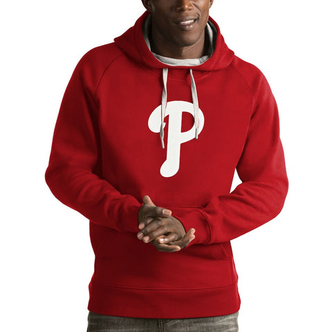 Philadelphia Phillies Antigua Victory Pullover Hoodie