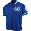 Joe Carter Toronto Blue Jays Mitchell & Ness Cooperstown Collection Mesh Batting Practice Quarter-Zip Jersey - Royal