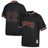 Will Clark San Francisco Giants Mitchell & Ness Cooperstown Collection Mesh Batting Practice Quarter-Zip Jersey - Black