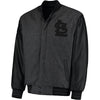 St. Louis Cardinals JH Designs MLB Reversible Wool Jacket - Heathered Charcoal