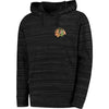 Chicago Blackhawks Antigua Team Lightweight Pullover Hoodie - Black