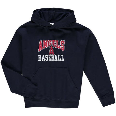 Los Angeles Angels Soft as a Grape Youth Pullover Hoodie - Navy
