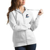 Miami Marlins Antigua Women's Victory Full-Zip Hoodie