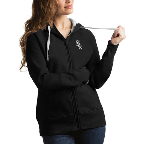 Chicago White Sox Antigua Women's Victory Full-Zip Hoodie