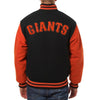 San Francisco Giants JH Design Two-Tone Wool Jacket - Black/Orange