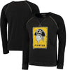 Pittsburgh Pirates Majestic Threads Vintage Terry Crew Raglan Sweatshirt - Black