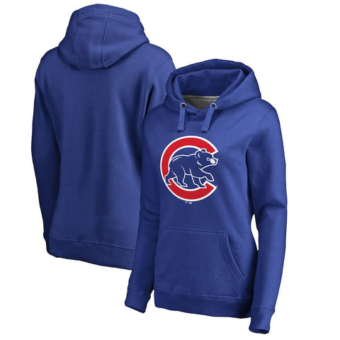 Chicago Cubs Women's Primary Logo Pullover Hoodie