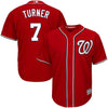Trea Turner Washington Nationals Majestic Alternate Official Cool Base Player Jersey