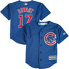 Kris Bryant Chicago Cubs Majestic Preschool Alternate Official Cool Base Player Jersey - Royal