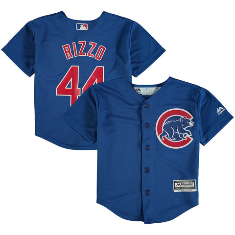 Anthony Rizzo Chicago Cubs Majestic Preschool Alternate Official Cool Base Player Jersey - Royal