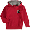 Calgary Flames Antigua Youth Embroidered Victory Pullover Hoodie - Red