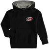 Carolina Hurricanes Antigua Youth Embroidered Victory Pullover Hoodie - Black
