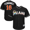 Jose Fernandez Miami Marlins Majestic Cool Base Player Jersey