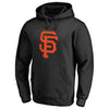 San Francisco Giants Primary Logo Pullover Hoodie - Black