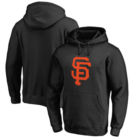 San Francisco Giants Primary Logo Pullover Hoodie - Black