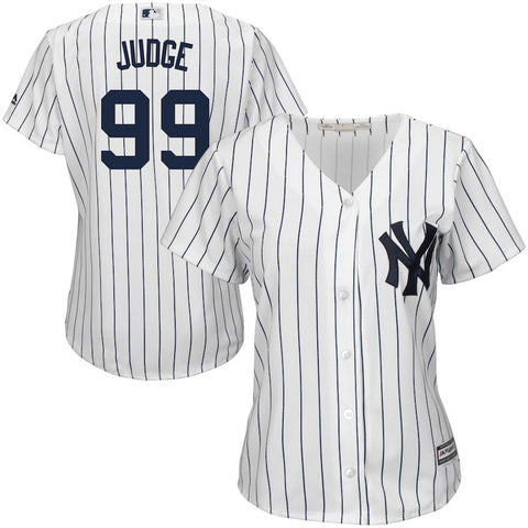 Aaron Judge New York Yankees Majestic Women's Home Cool Base Player Jersey