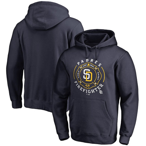 San Diego Padres Firefighter Pullover Hoodie - Navy