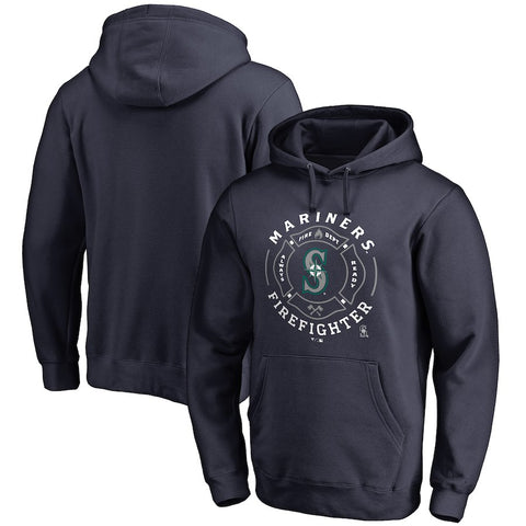Seattle Mariners Firefighter Pullover Hoodie - Navy