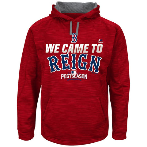 Boston Red Sox Majestic 2016 Postseason Authentic Collection Came To Reign Streak Hoodie
