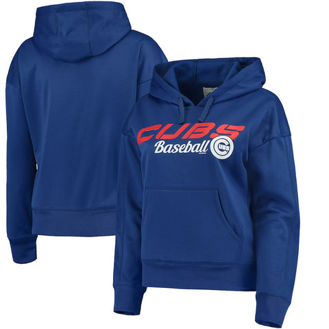 Chicago Cubs G-III 4Her by Carl Banks Women's Game Day Pullover Hoodie - Royal