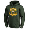Oakland Athletics Police Badge Pullover Hoodie - Green
