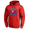 Philadelphia Phillies Police Badge Pullover Hoodie - Red