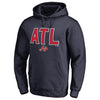 Atlanta Braves ATL Hometown Pullover Hoodie - Navy