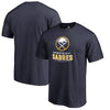 Buffalo Sabres Big & Tall Team Lockup T-Shirt - Navy