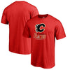 Calgary Flames Big & Tall Team Lockup T-Shirt - Red