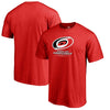 Carolina Hurricanes Big & Tall Team Lockup T-Shirt - Red