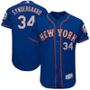 Noah Syndergaard New York Mets Majestic 2017 Alternate Authentic Collection Flex Base Jersey/Gray