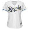 Salvador Perez Kansas City Royals Majestic Women's 2017 Home Cool Base Replica Jersey - White