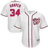 Bryce Harper Washington Nationals Majestic 2017 Cool Base Jersey - White