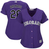 Nolan Arenado Colorado Rockies Majestic Women's Alternate Cool Base Player Replica Jersey