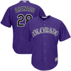 Nolan Arenado Colorado Rockies Majestic Home Official Cool Base Player Jersey/Purple