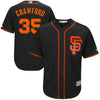 Brandon Crawford San Francisco Giants Majestic Cool Base Player Jersey - Tan