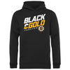 Boston Bruins Youth Hometown Collection Black & Gold Pullover Hoodie - Black