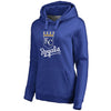 Kansas City Royals Women's Plus Sizes Primary Logo Pullover Hoodie - Royal